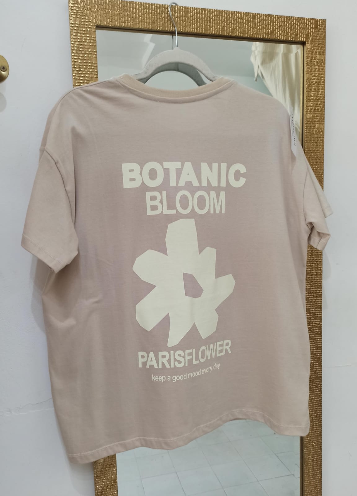 Remeron Flor Beige Espalda miniatura 2