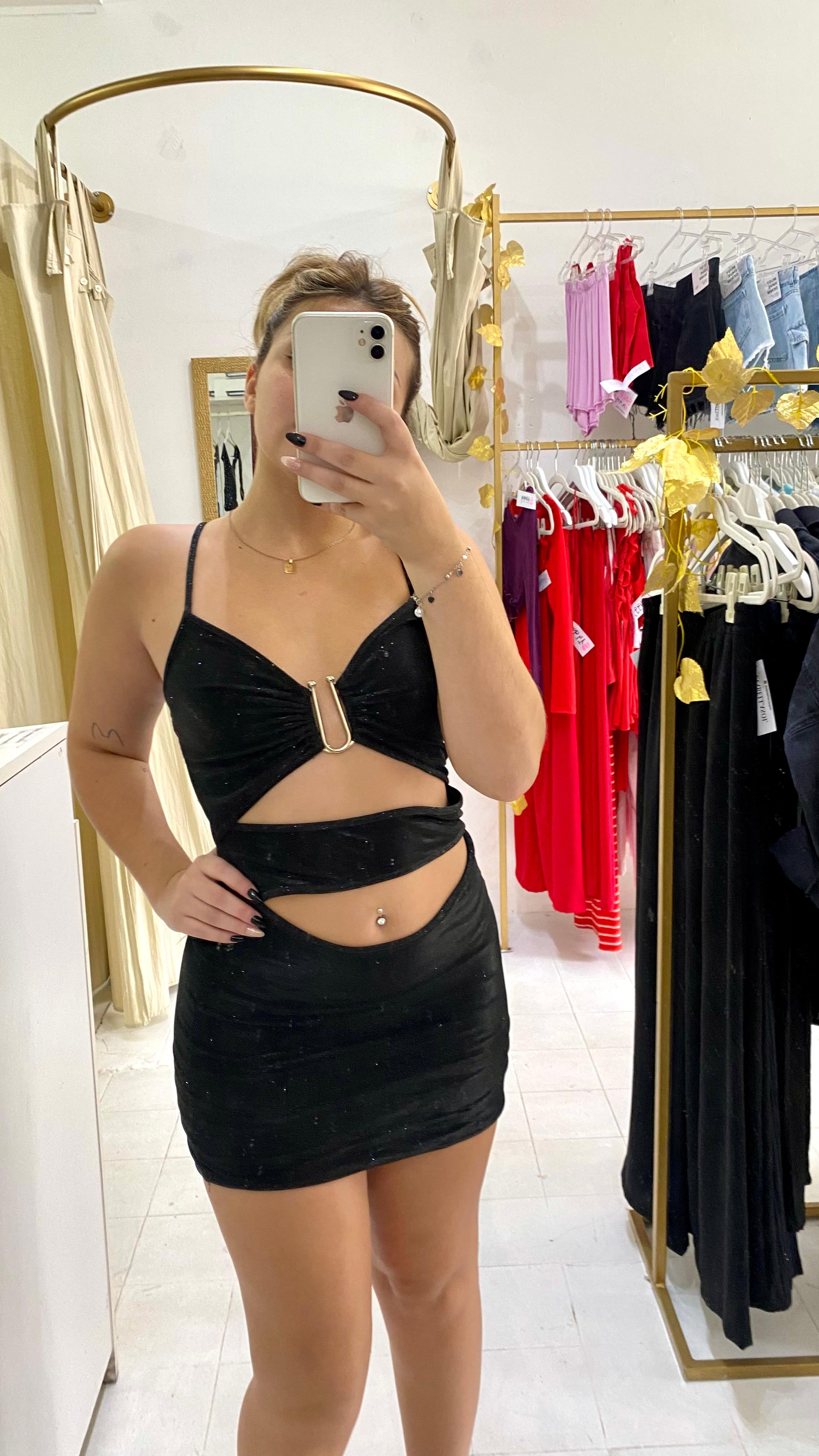 vestido glitter miniatura 3