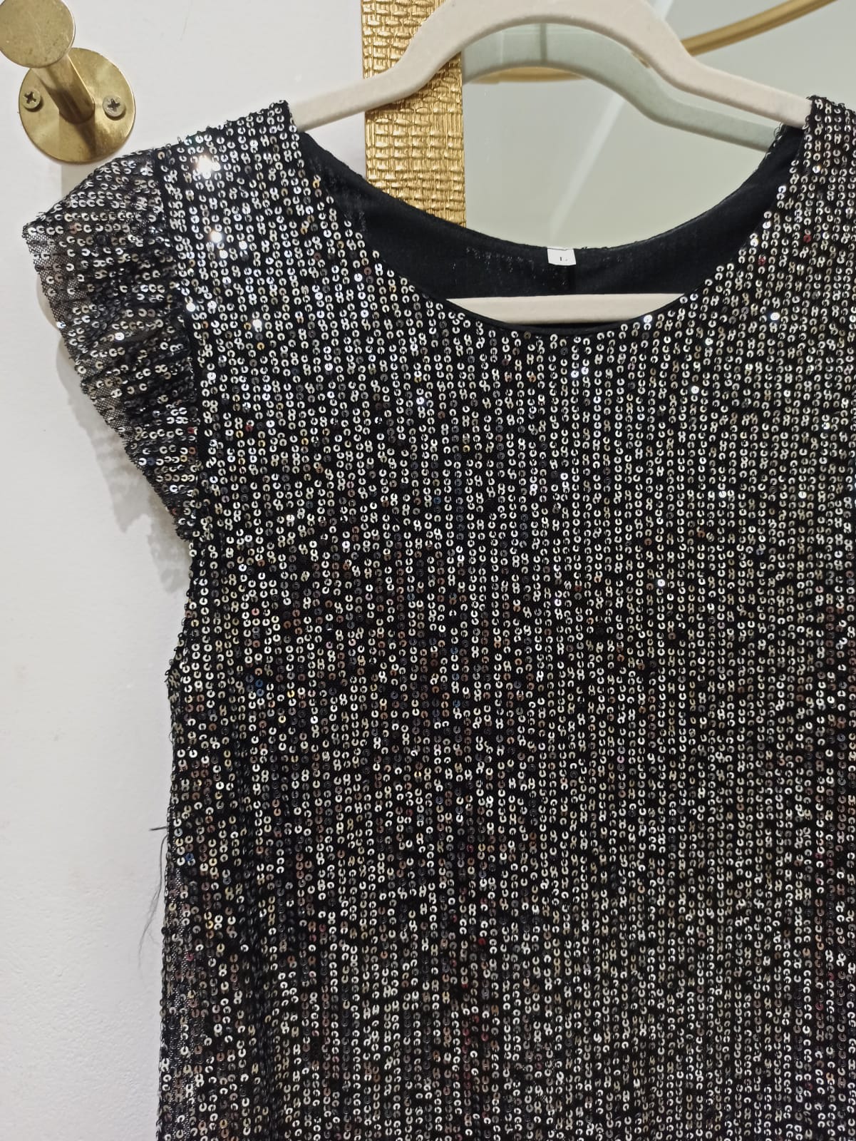 Musculosa Lentejuelas vestir miniatura 2