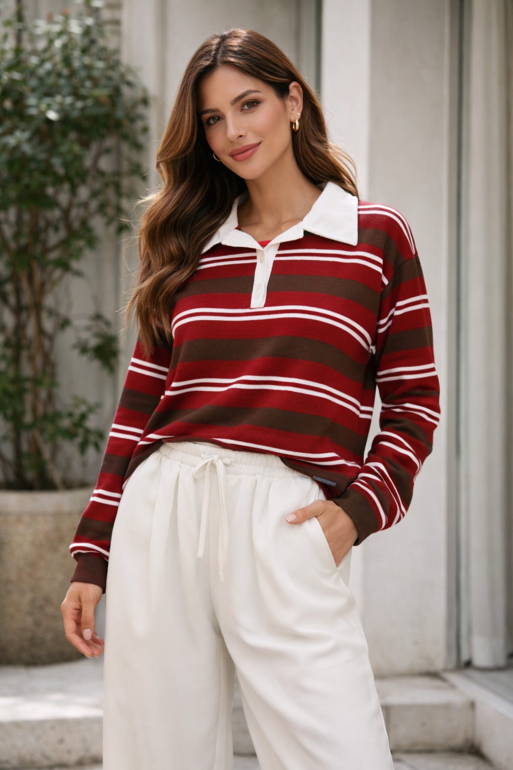 BUZO RAYADO RUSTICO miniatura 2