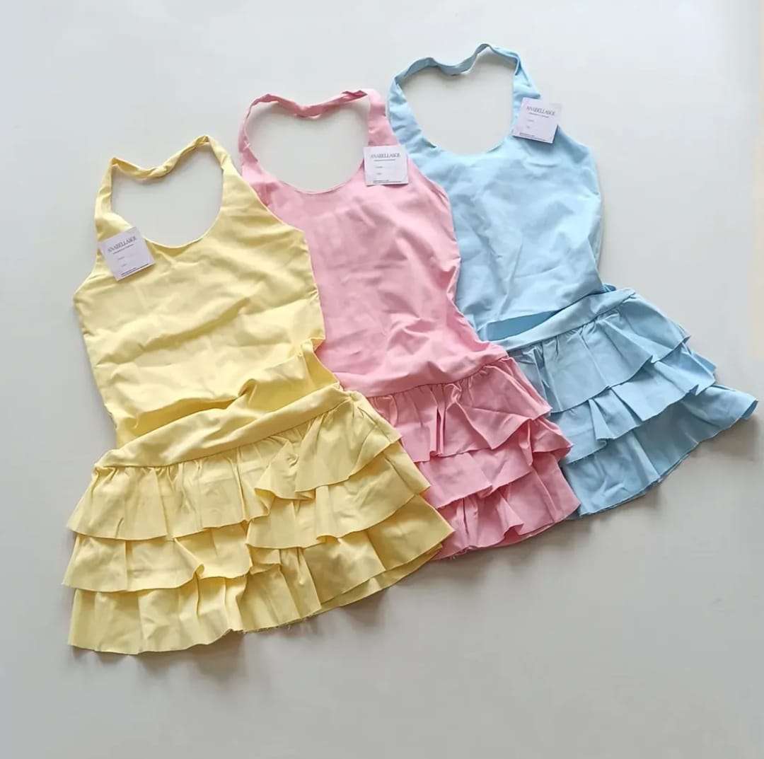 Vestido Volado Bengalina miniatura 2