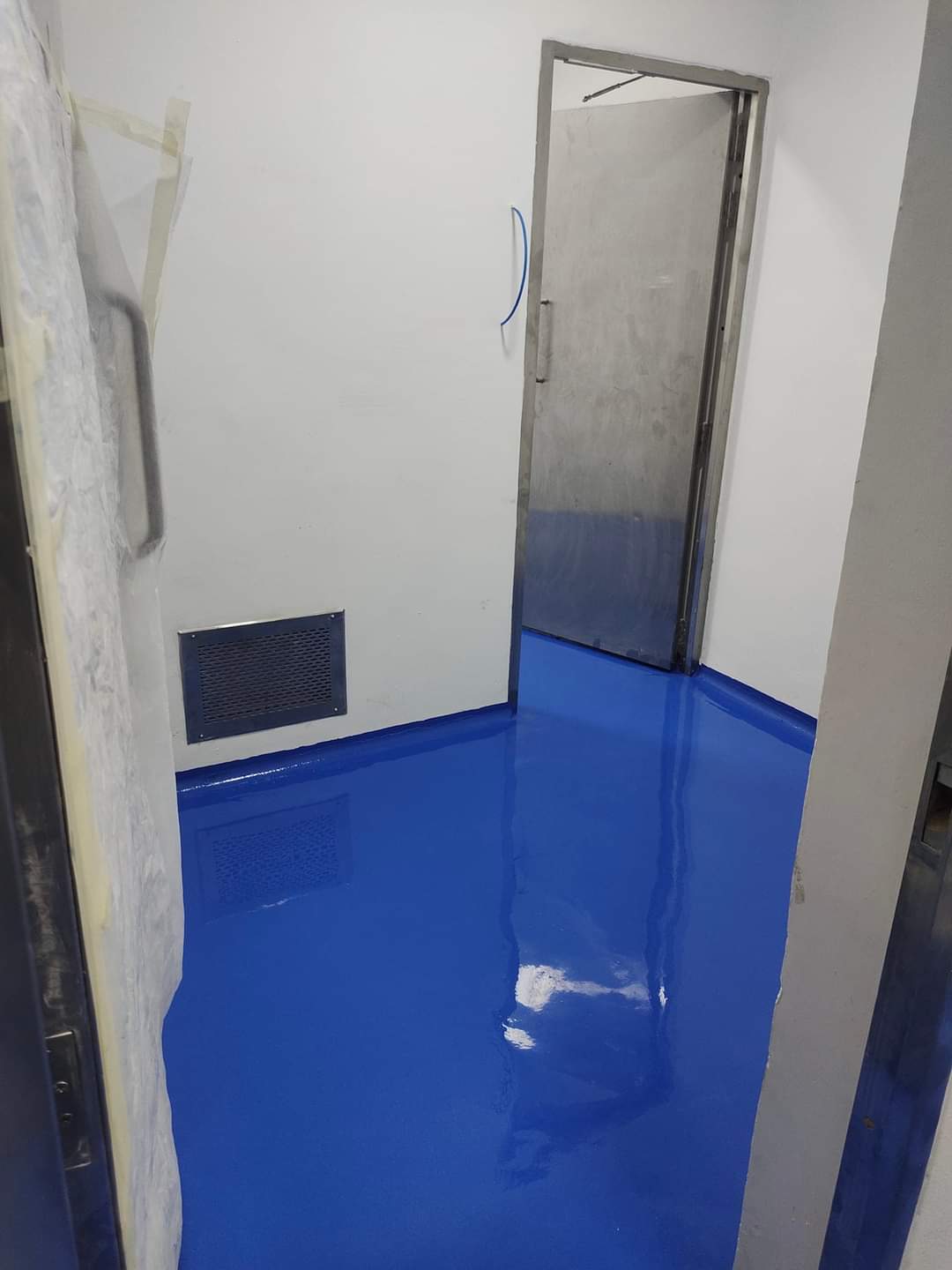 Completed epoxy floor installation by ABA Eagle Enterprise in Abeokuta, Ogun State