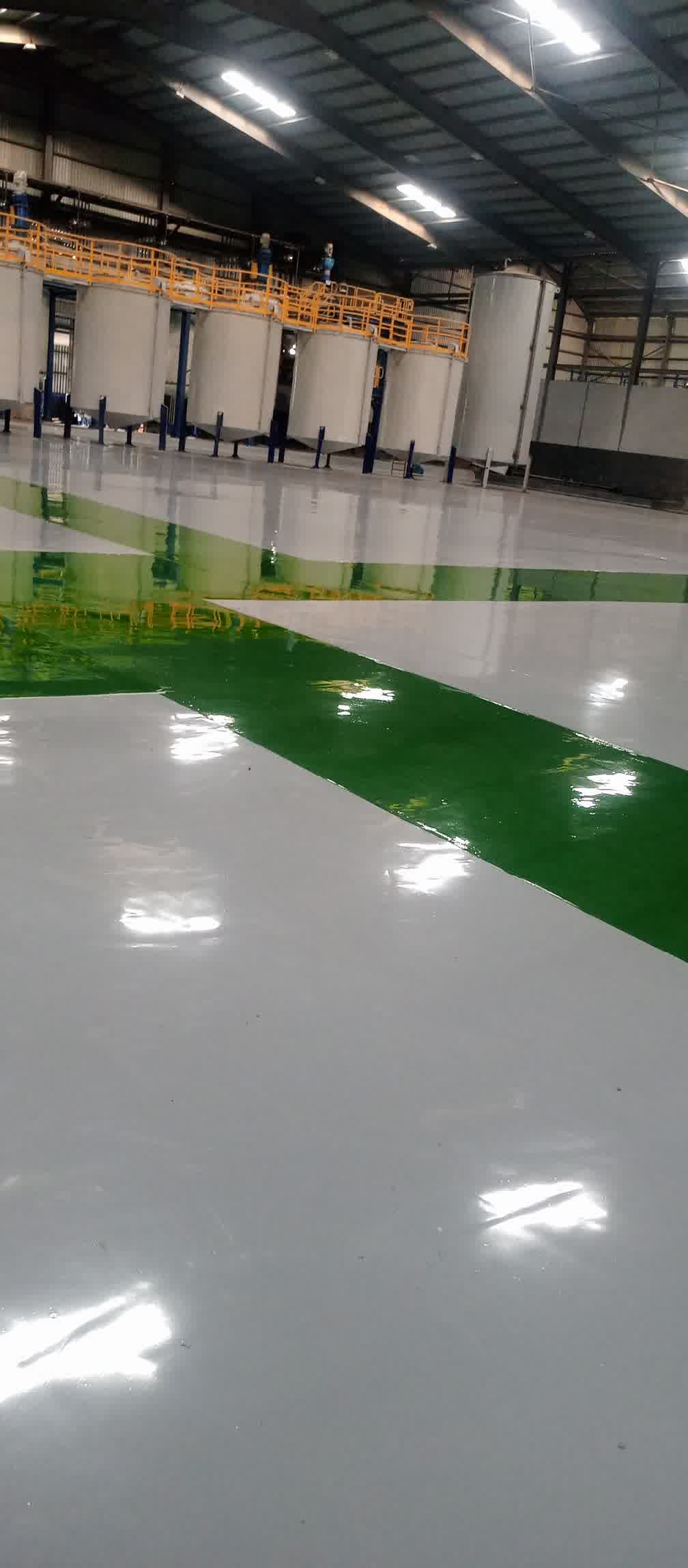 Completed epoxy floor installation by ABA Eagle Enterprise in Abeokuta, Ogun State