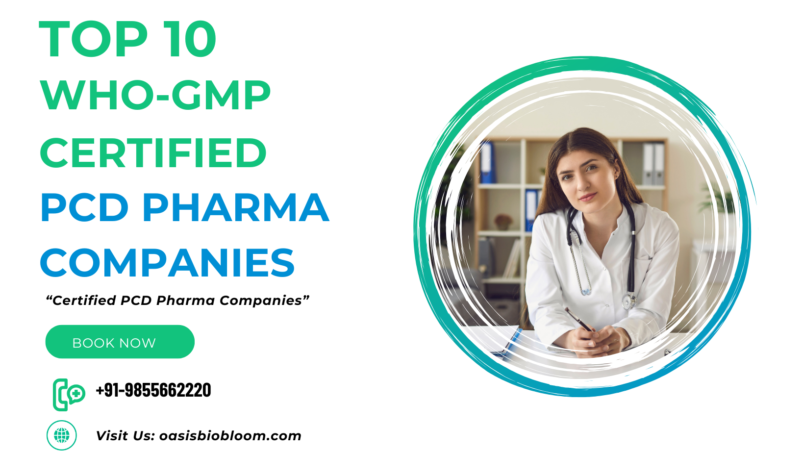 TOP 10 WHO-GMP CERTIFIED PCD PHARMA COMPANIES