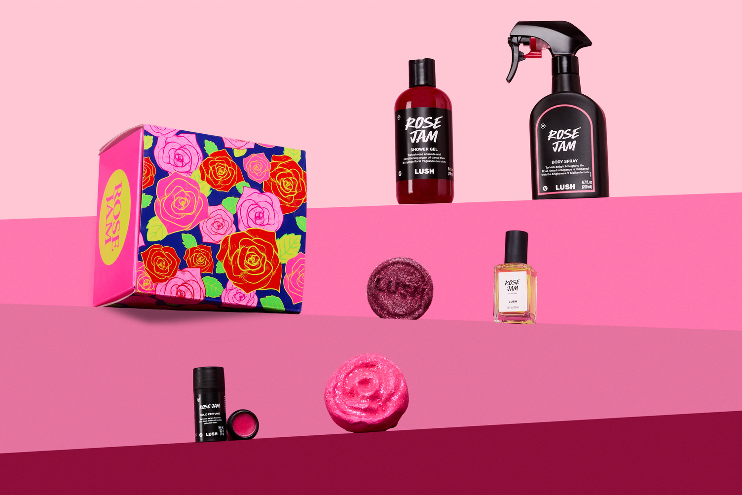 Rose Scents | Soothing floral & fragranced Bathing | LUSH