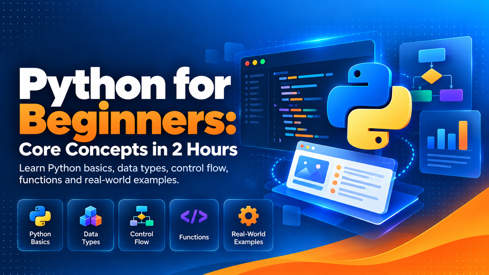 Python for Beginners: Core Concepts in 2 Hours