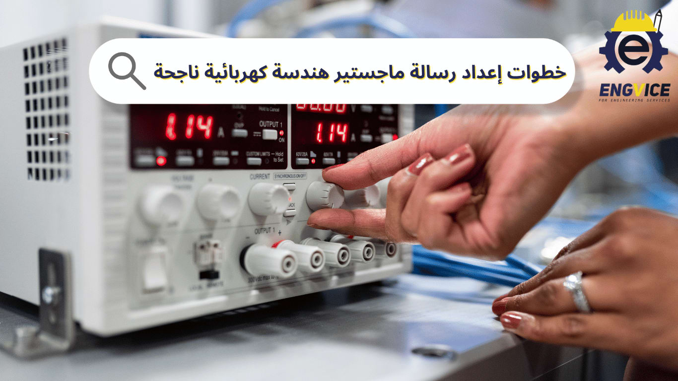 خطوات إعداد رسالة ماجستير هندسة كهربائية ناجحة