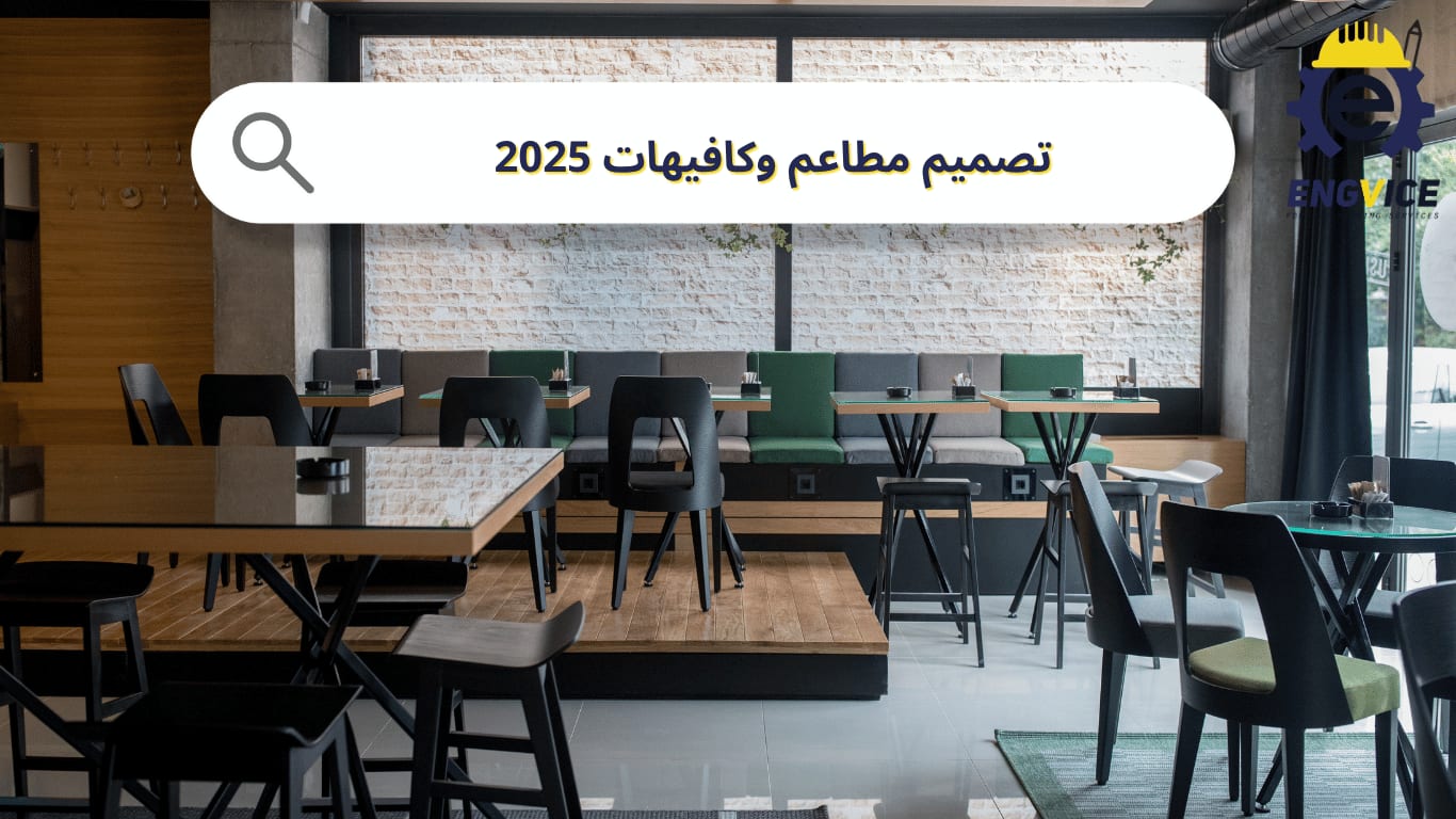 تصميم مطاعم وكافيهات