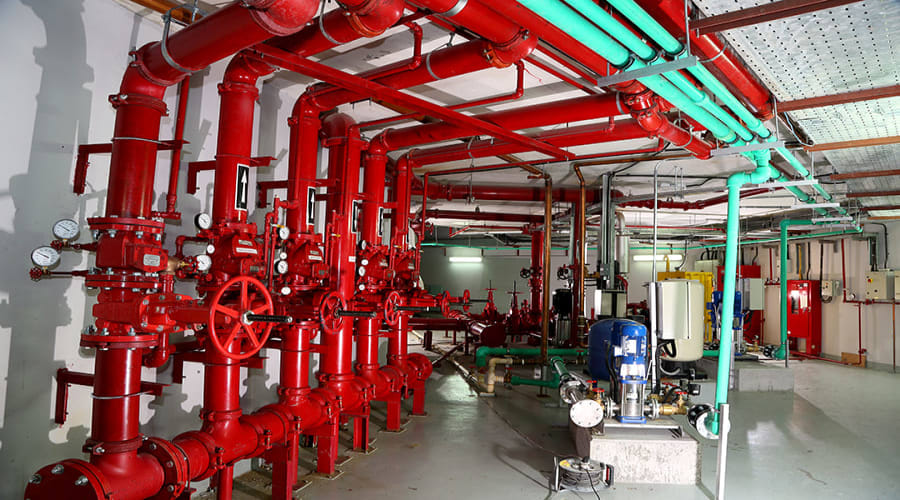 شرح fire fighting system - ENGVICE