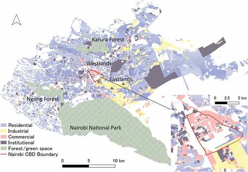 Nairobi CBD Boundary Survey