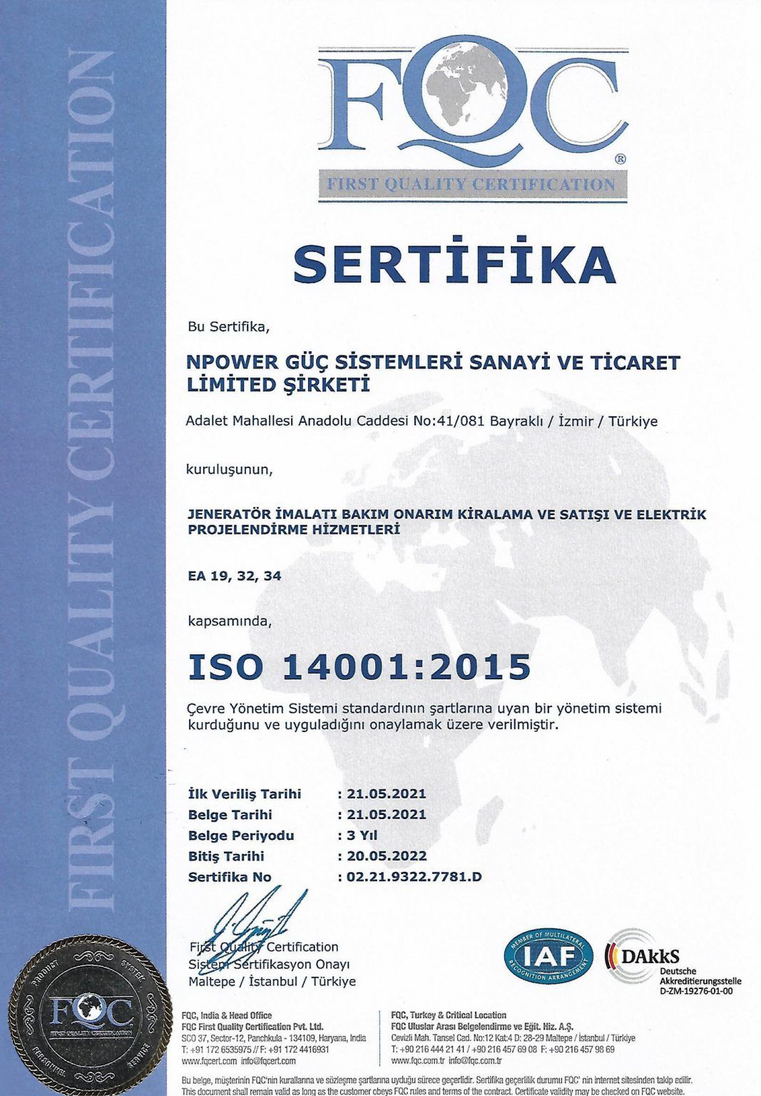 ISO 14001:2015