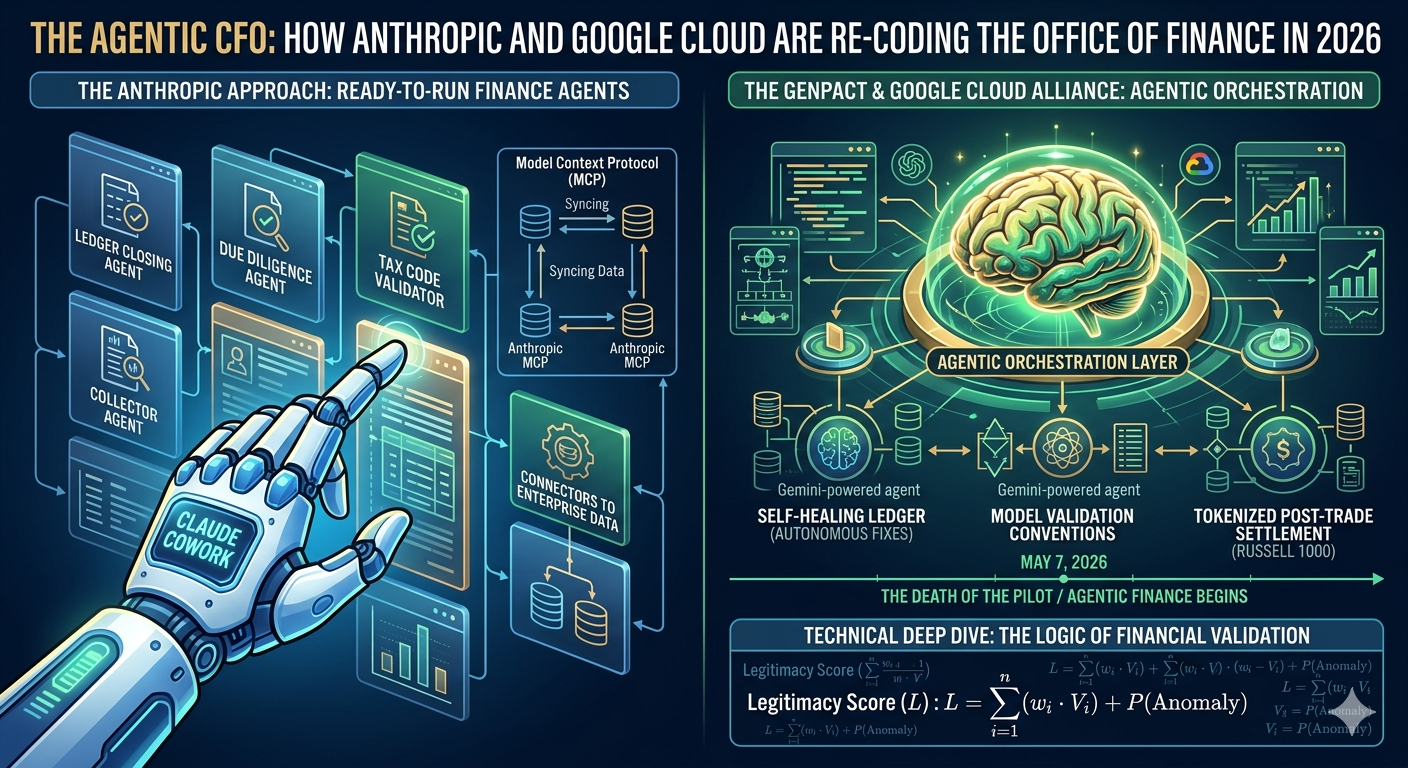 How Anthropic and Google Cloud are Re-Coding the Office of Finance in 2026