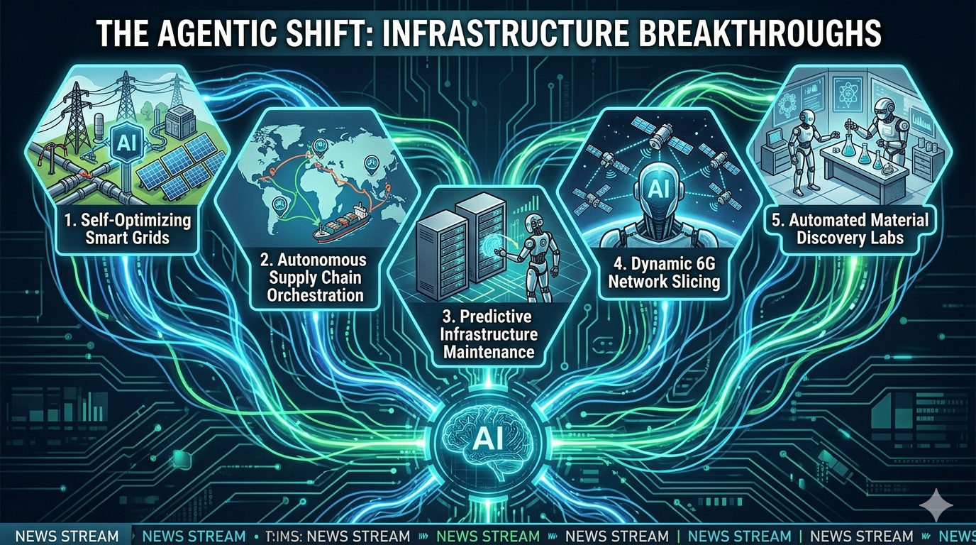 The Shift to Agentic Infrastructure: Top 5 AI Breakthroughs and News Stories This Week