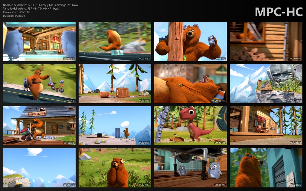 Grizzy y los lemmings