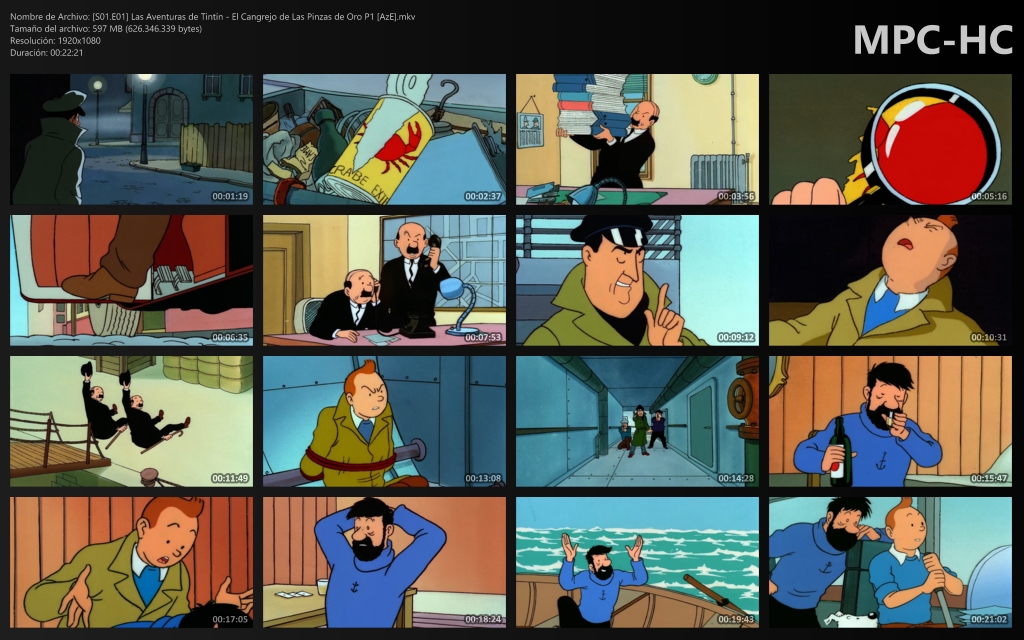 Las aventuras de Tintín