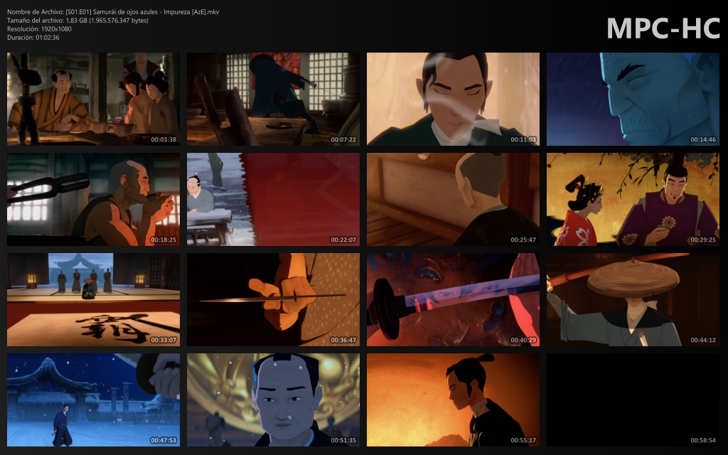 Samurái de ojos azules