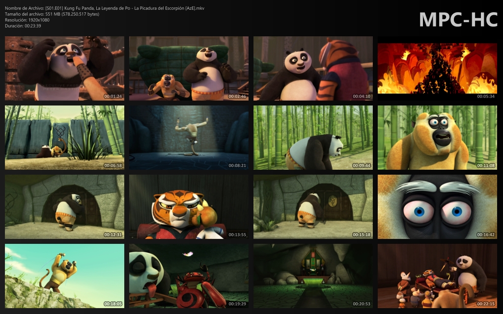 Kung Fu Panda: La Leyenda de Po