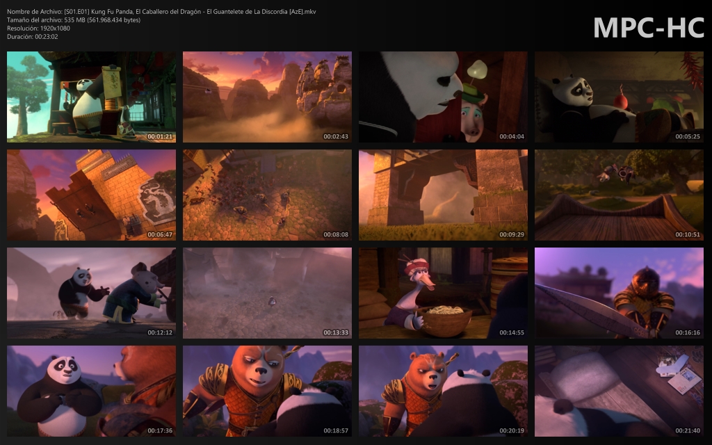 Kung Fu Panda: El caballero del dragón