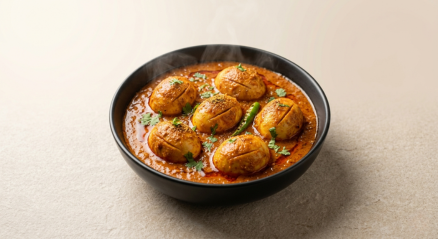 Egg Masala Curry made with Nati Egg Masala