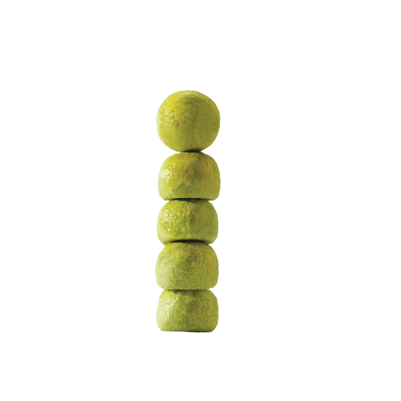 Butter Pineapple Ball — Matcha