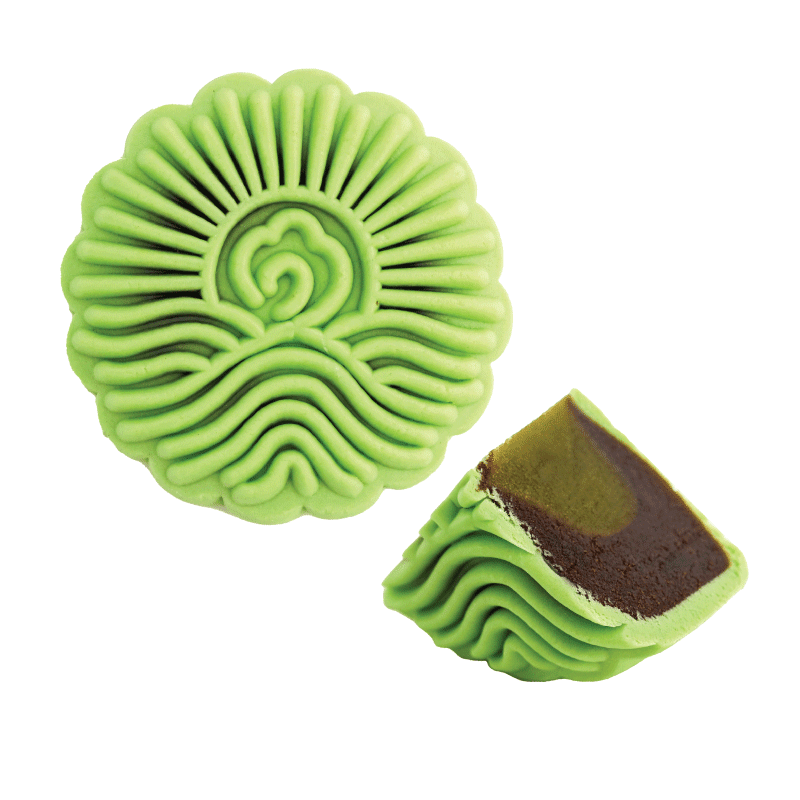 Crystal Snow Black Bean & Green Tea Mooncake