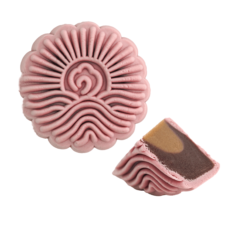 Crystal Snow Purple Sweet Potato & Taro Mooncake