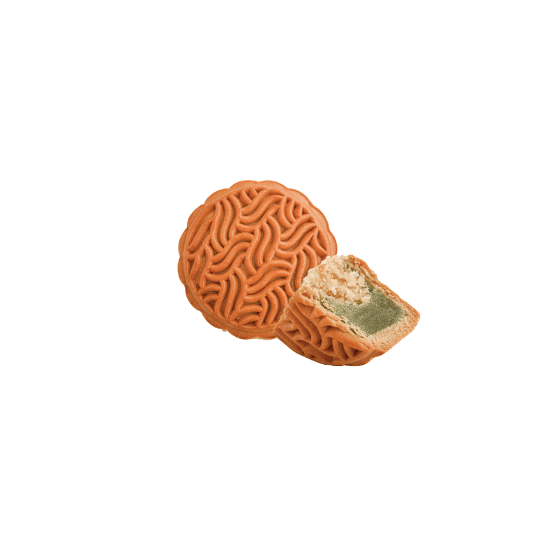 Golden Pandan & Coconut Mini Mooncake