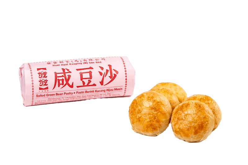 Salted Green Bean Pastry Roll