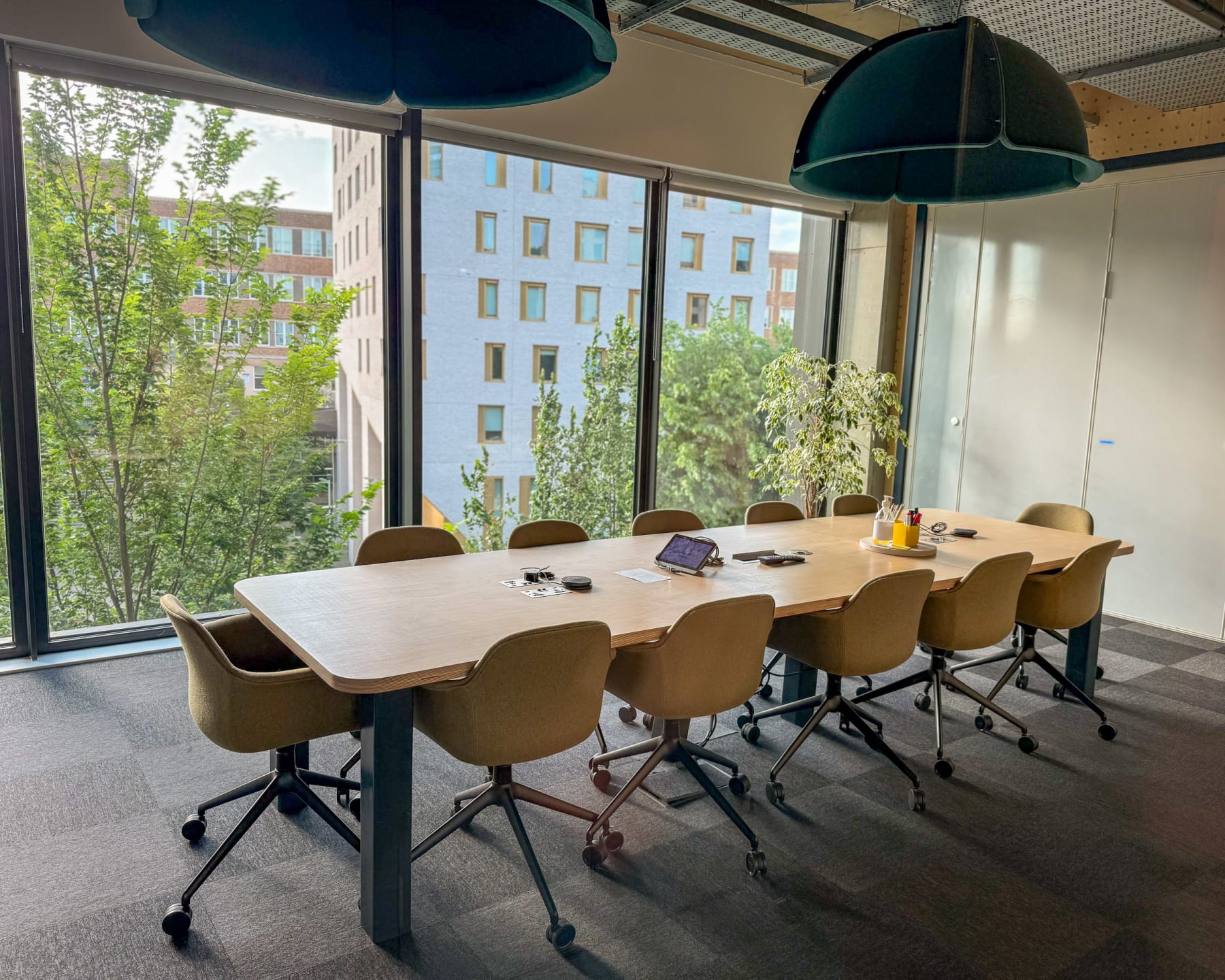 Meeting room at Plus X Innovation Brighton