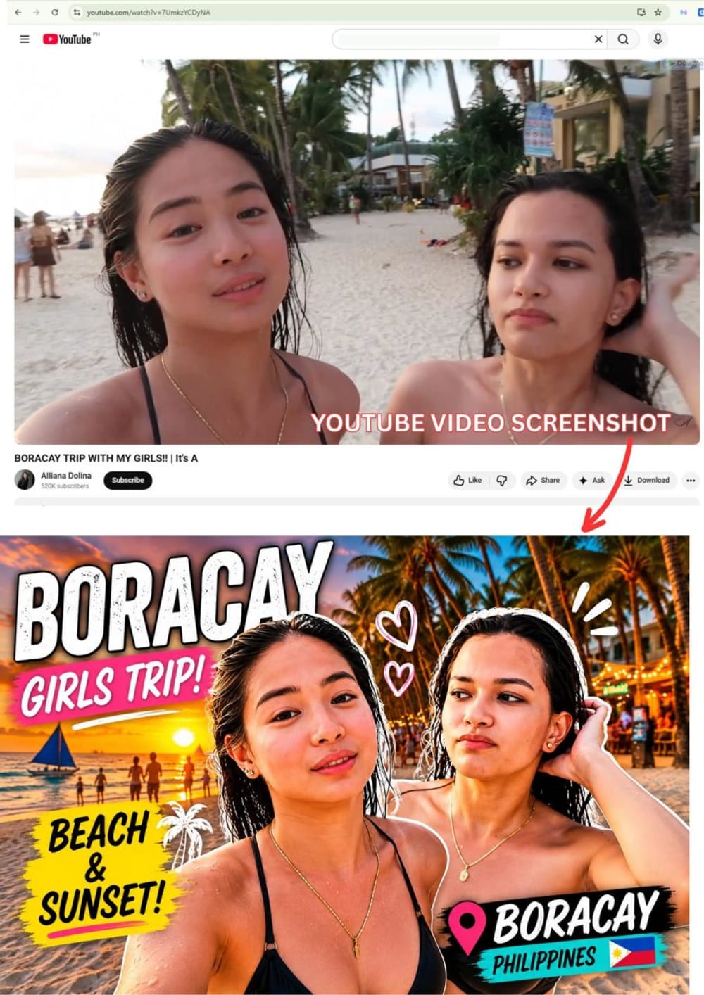 Let AI handle the edits so you can handle the Boracay beach vibes.😂
TUTORIAL:
✅