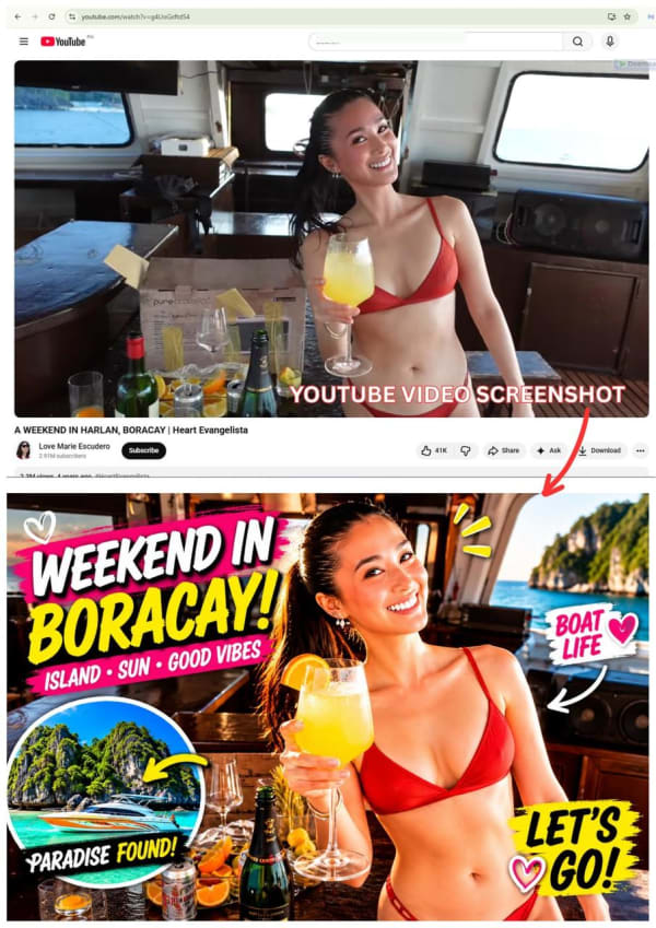 Let AI handle the edits so you can handle the Boracay beach vibes.😂
TUTORIAL:
✅