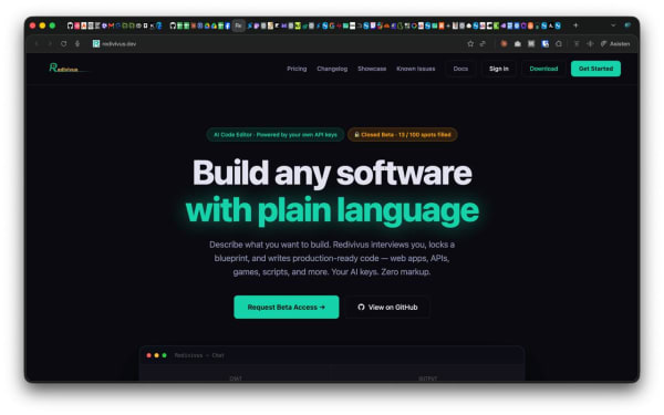 Landing page created by AI (#1) 

*Menurut keyakinan saya