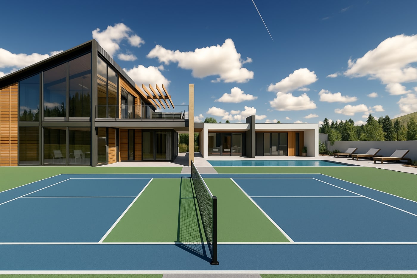 Silverviews pickleball court