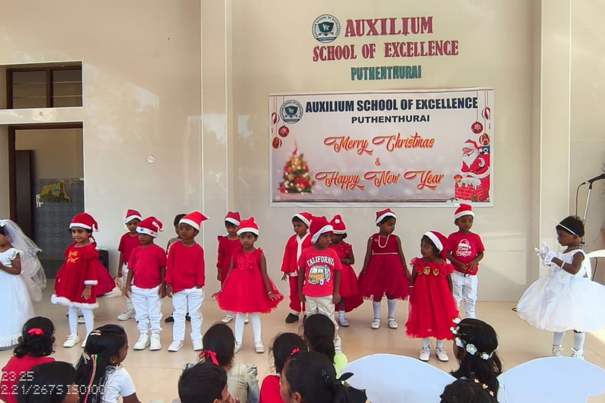 Christmas celebration - 23.12.2025 at Auxilium School of Excellence