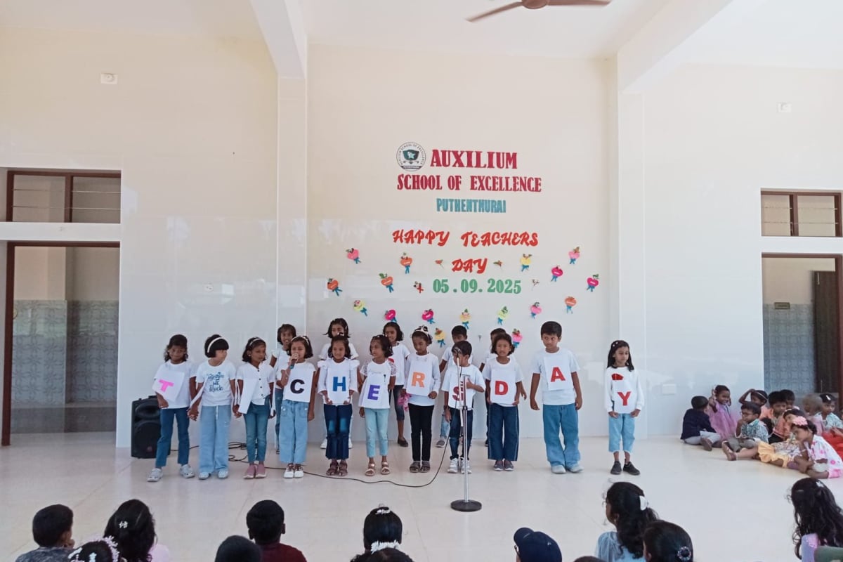 Teachers day - 05.09.2025 at Auxilium School of Excellence