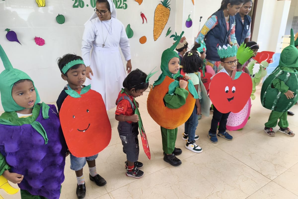 KG smart Snacks day - 26.09.2025 at Auxilium School of Excellence
