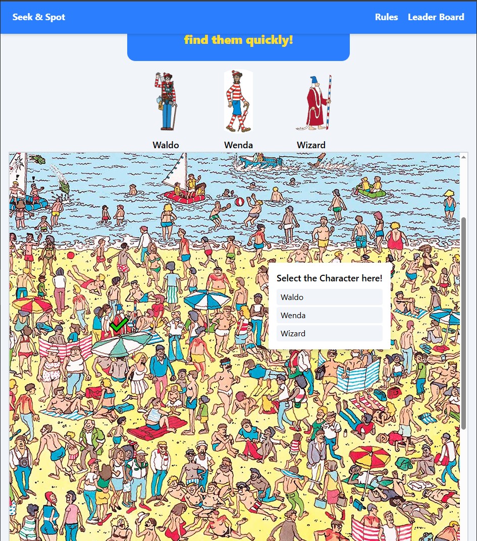 Seekandspot (Where is Waldo) 