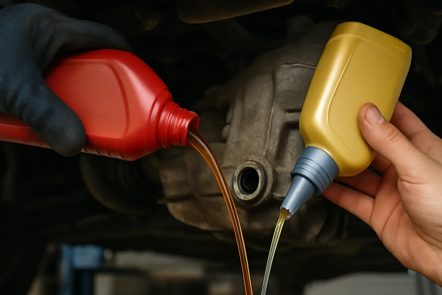 Peut-on mélanger deux huiles de boîte de vitesse différentes ?