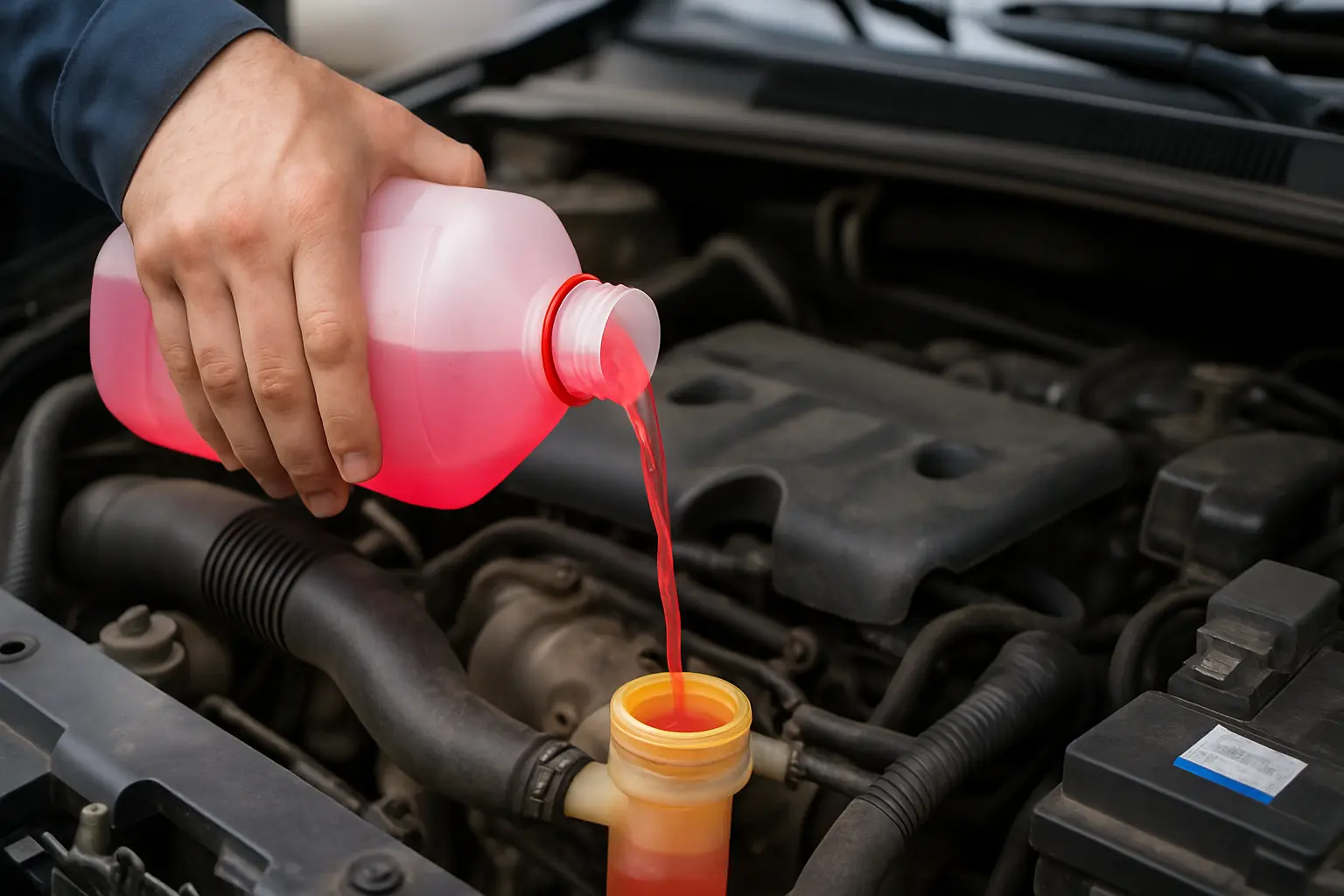 À quoi sert le liquide de refroidissement dans un moteur ?