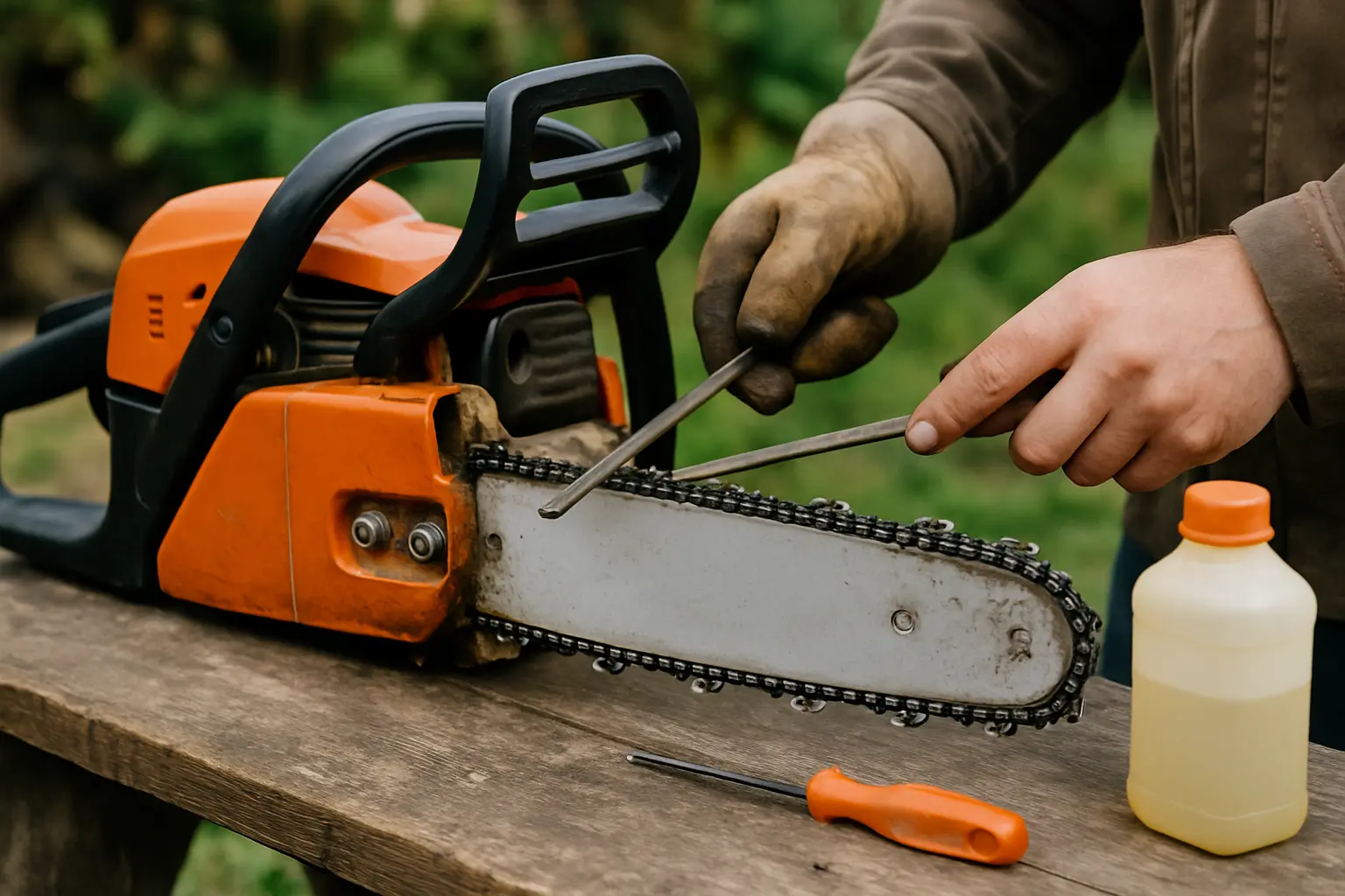 Comment entretenir une tronçonneuse pour la faire durer
