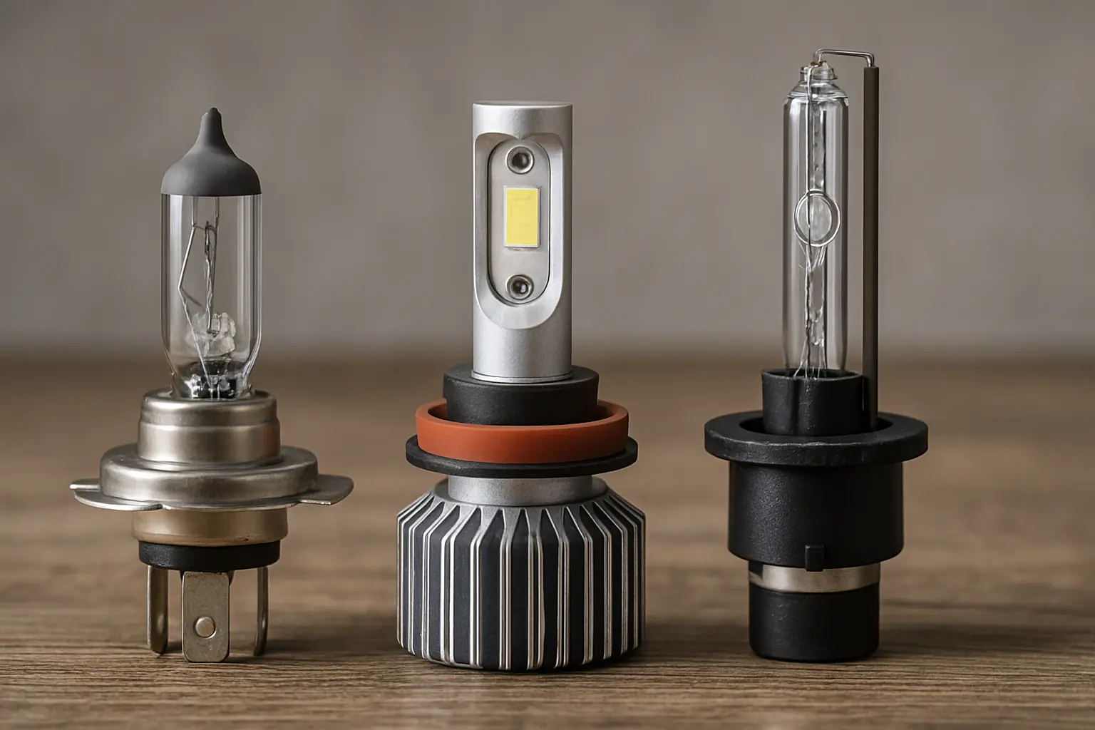 Ampoules halogènes, LED ou Xénon : quelles différences ?