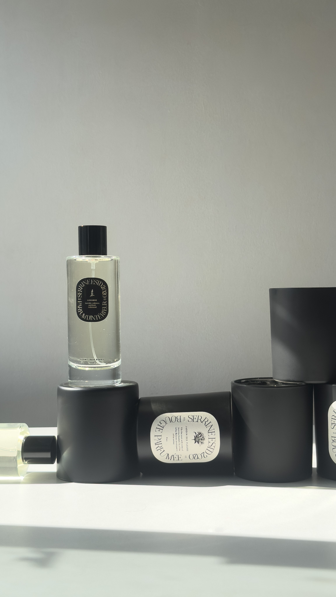 Serrine Perfume Bottle Detail