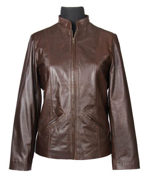 CHAQUETA DAMA CORTA CUELLO MAO