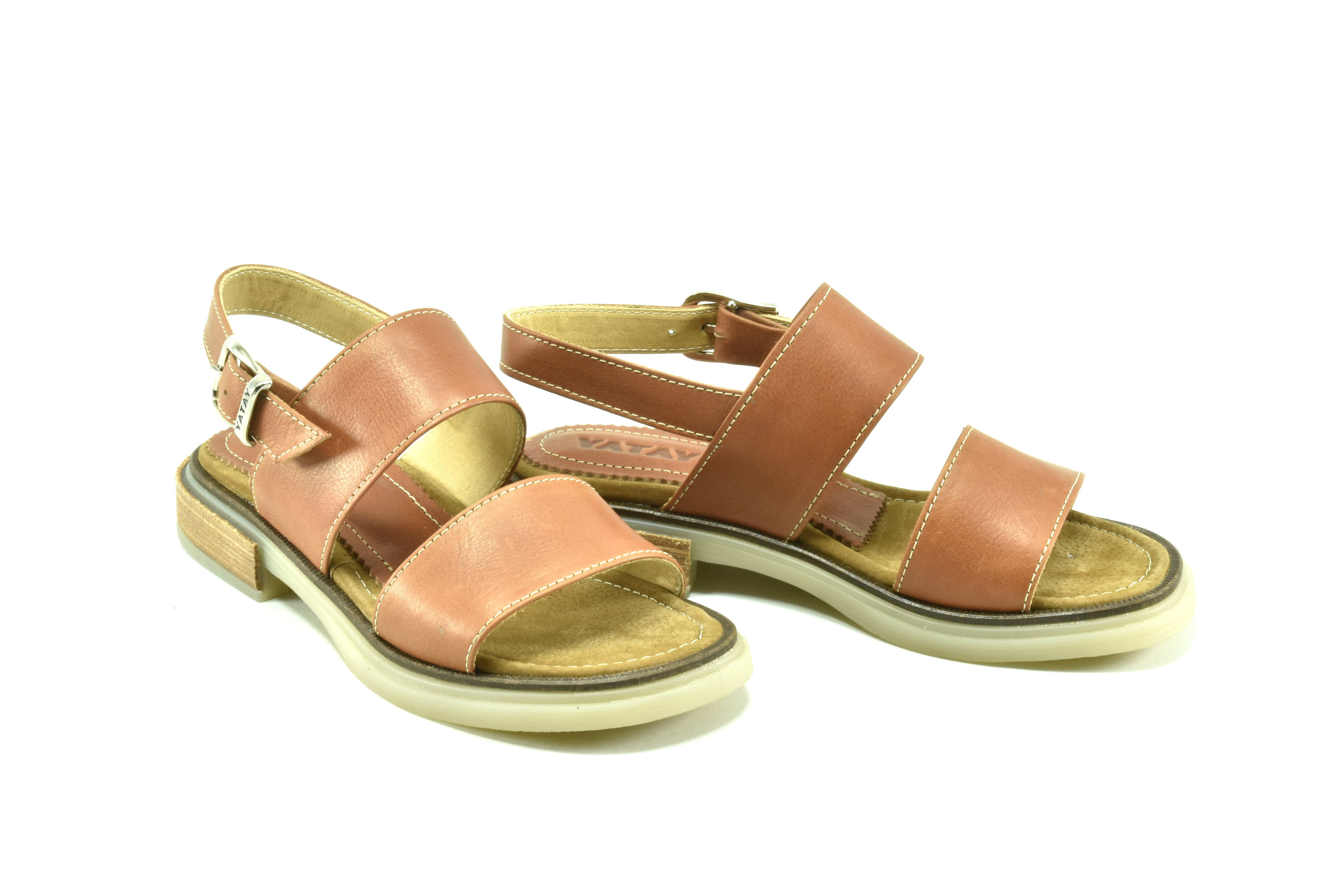 SANDALIA 2 TIRAS CON HEBILLA