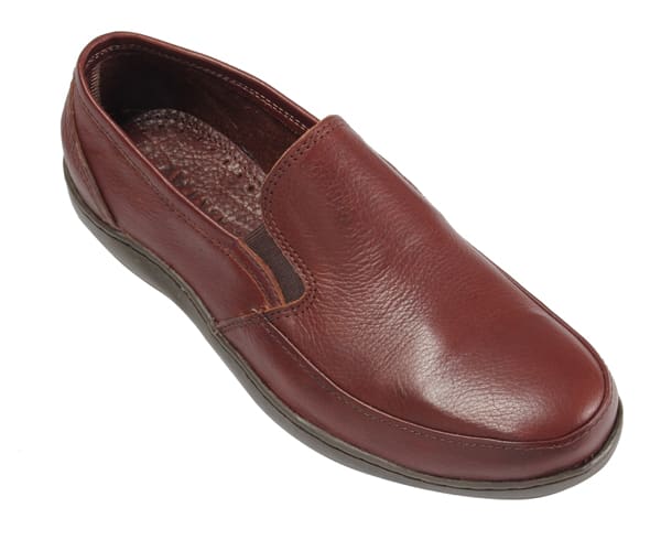 ZAPATO HOMBRE CON ELASTICO CUERO