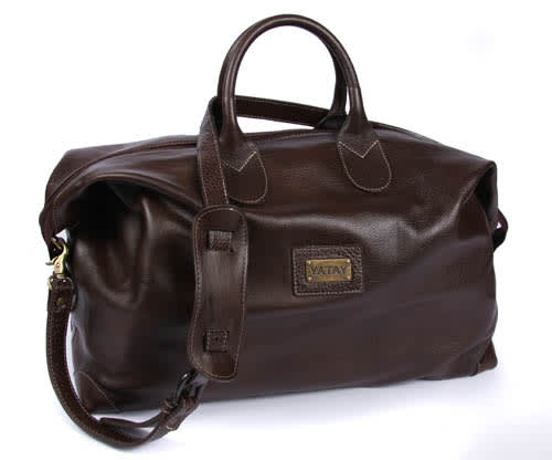 BOLSO DE VIAJE CUERO YATAY