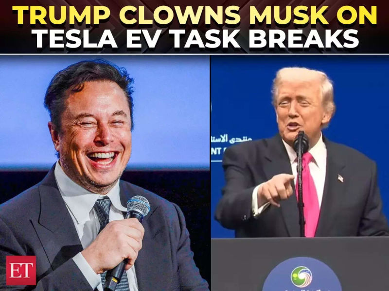 'Has Elon ever thanked me properly?' Classic Trump moment! POTUS pokes Musk over Tesla EV Tax breaks