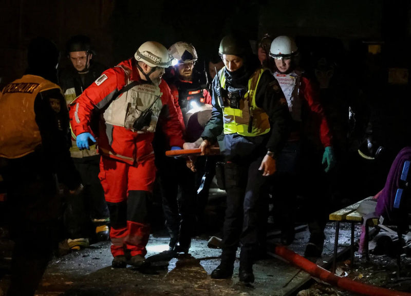 Russian drones trigger fires in Kyiv, hours after Trump voices hope for Ukraine deal