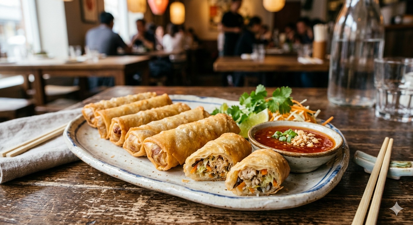 Chicken spring Rolls 
