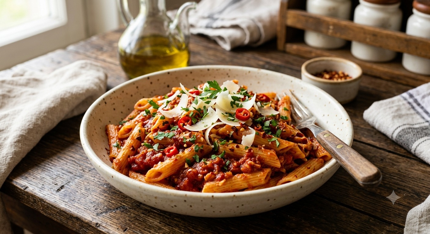 Penne Arrabiata